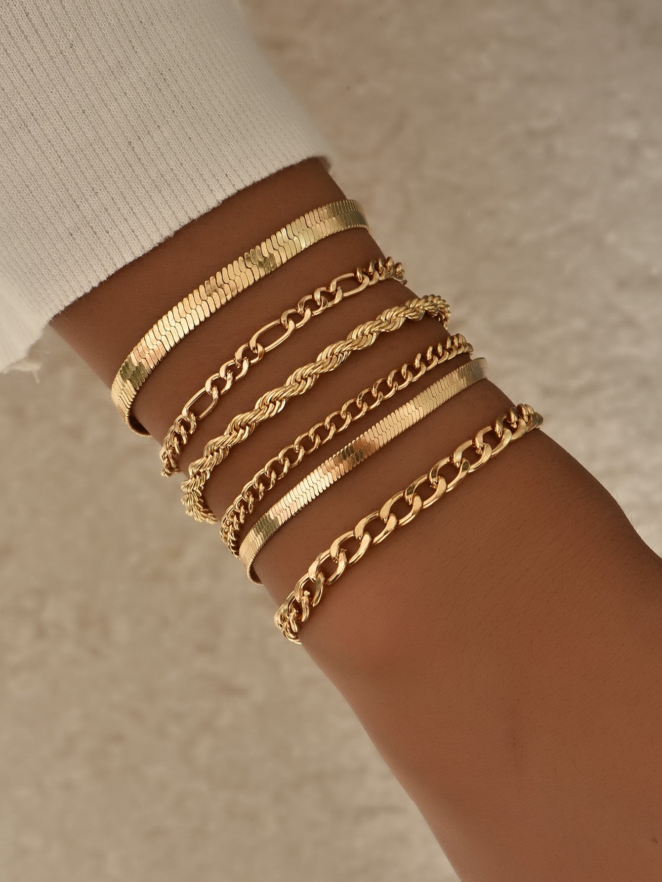 Gold Ring With hand Bracelet for girls, women, ring bangles chain, bracelet  hand jewellery, hand chain for girls hathpool Bracelet & Bangles